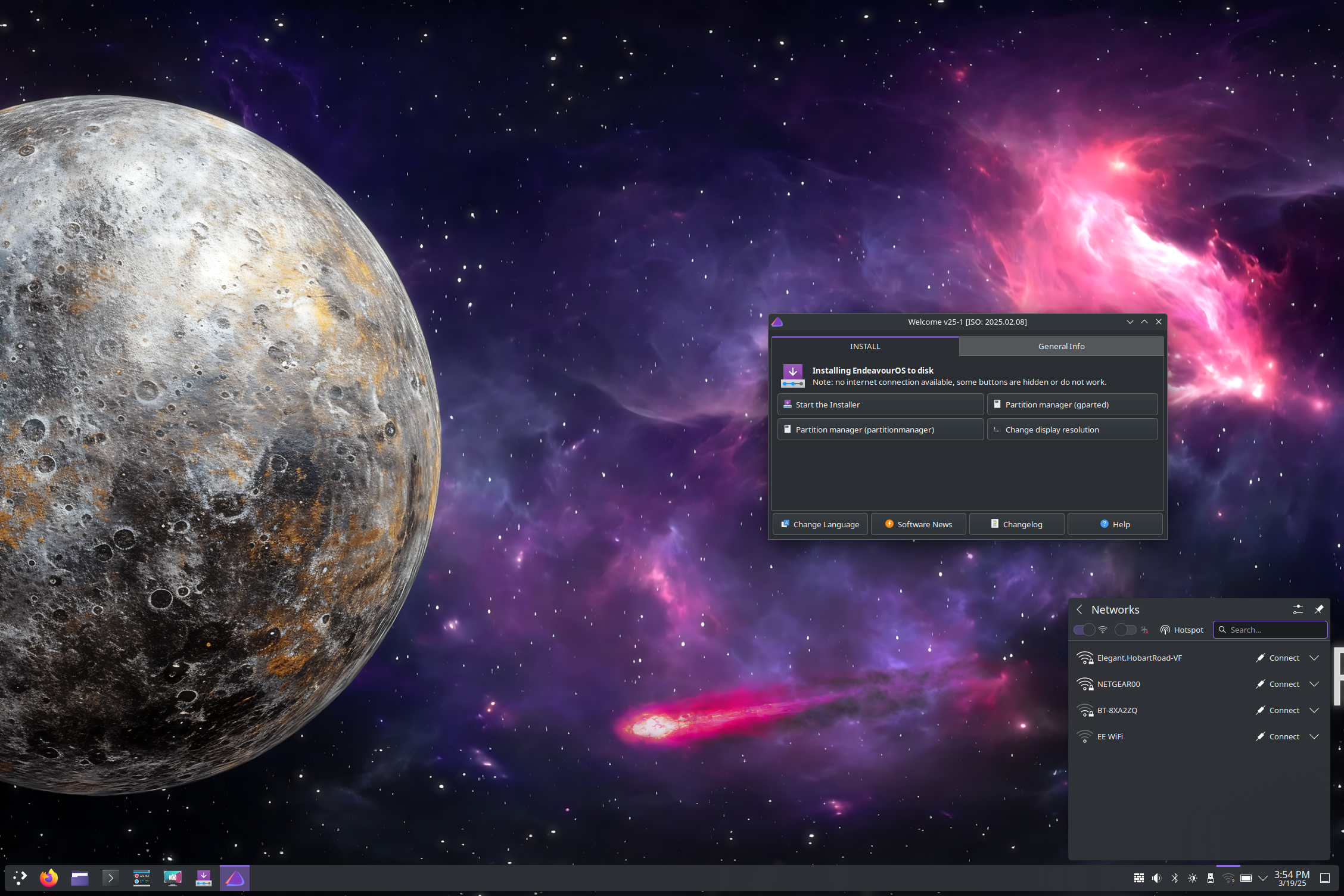 Linux Installation - Live USB